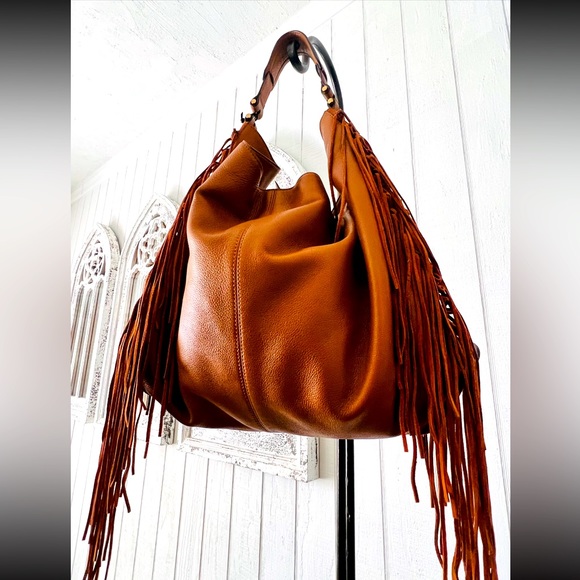 Rebecca Minkoff Handbags - NWT Rebecca Minkoff Fringe Hobo
